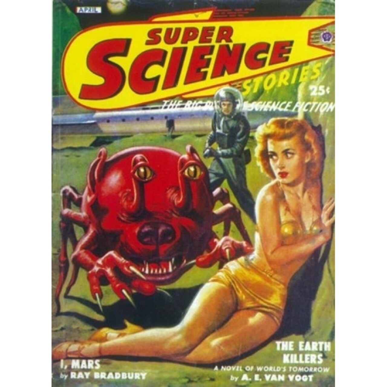 Super Science Stories (Pulp) Movie Poster (11 X 17) - Item Mov409626